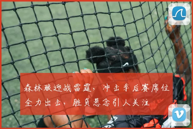 森林狼迎战雷霆，冲击季后赛席位全力出击，胜负悬念引人关注